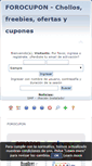Mobile Screenshot of forocupon.com
